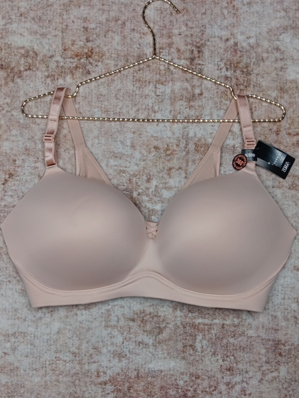 New Torrid Wire Free Push Up Plunge Bra 42DDD